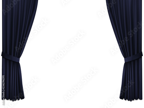 2018-11 Background with black silk velvet curtains_01