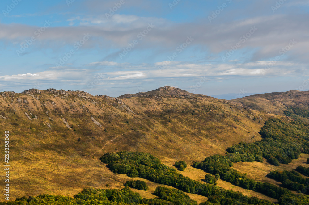 Obraz premium Polska Bieszczady na szlaku 