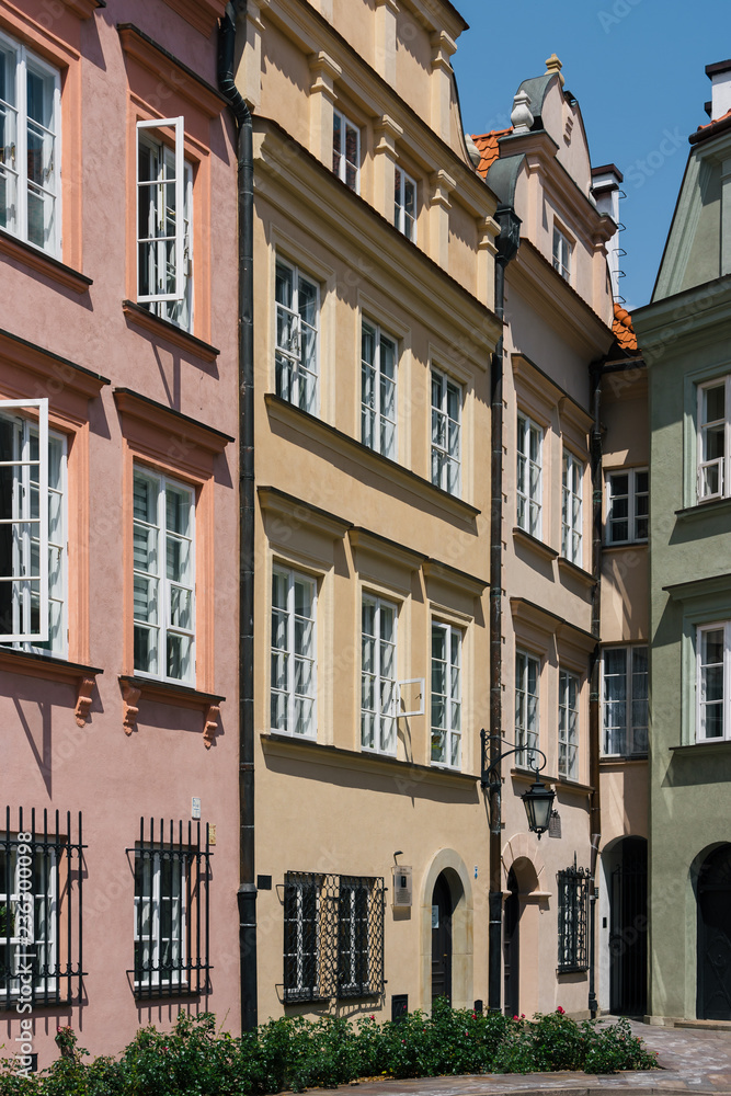 Naklejka premium Warsaw