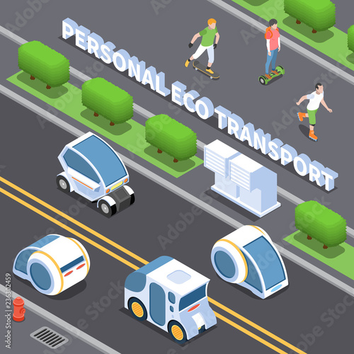 Personal Eco Transport Background