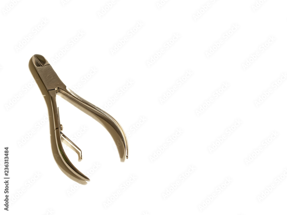 Manicure tool isolated with shadow. Manicure tool isolated with shadow.