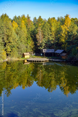 Korostyshevsky quarry, Zhytomyr region, Ukraine.