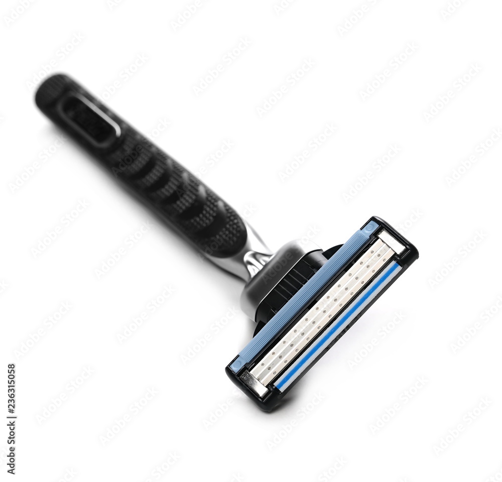 shaving razor isolated on white background shaving razor isolated on white background