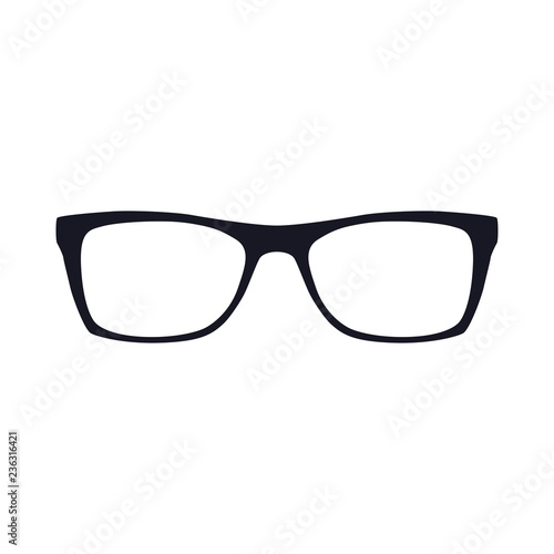 Glasses. Logo. Vector illustration. EPS 10.