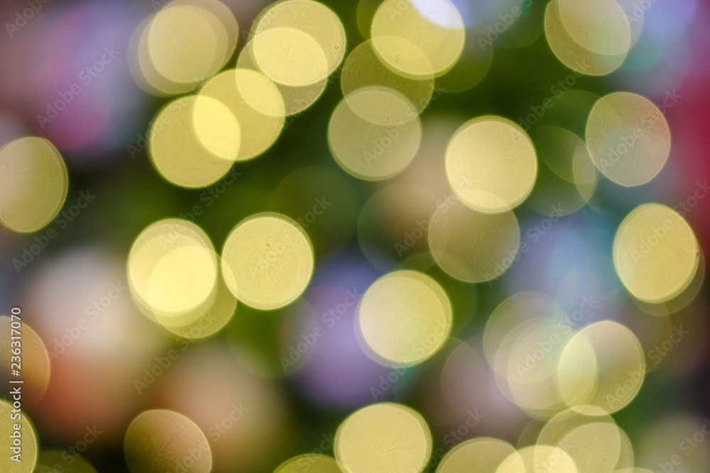 Obraz premium Circle bokeh from light, abstract bokeh for background.