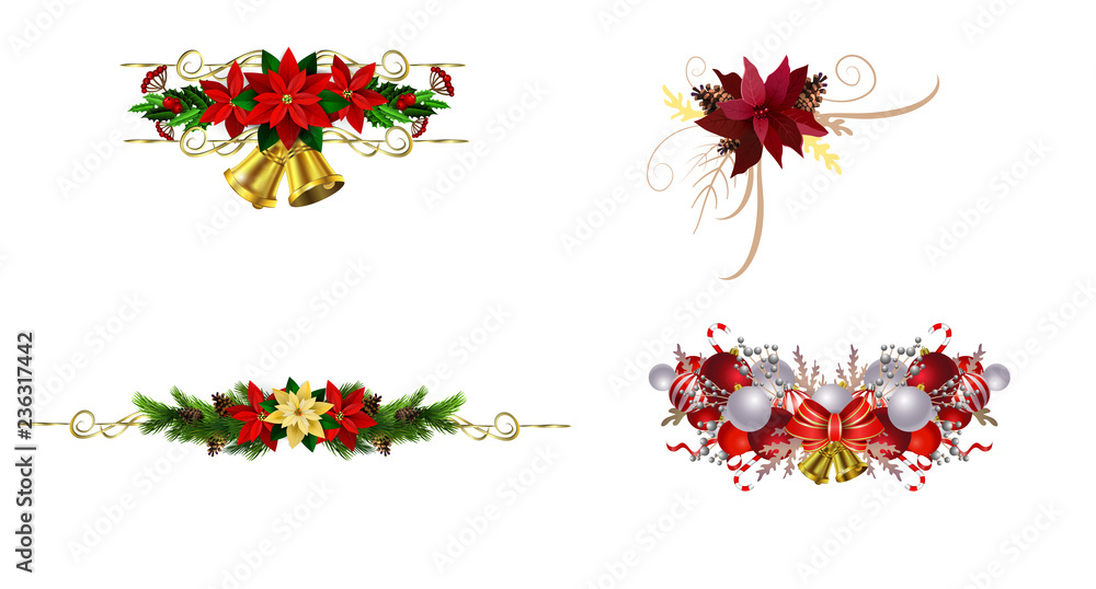 Christmas elements for your designs Christmas elements for your designs