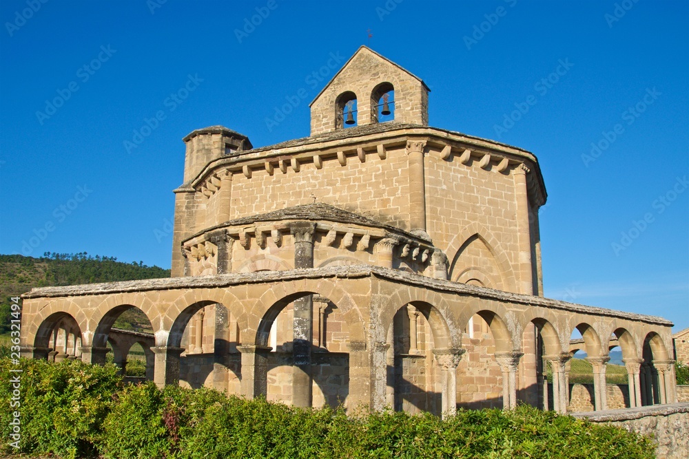 St Mary of Eunate Church is a 12th-century Romanesque church in Muruzabal, on the French Way path of the Camino de Santiago in Spain