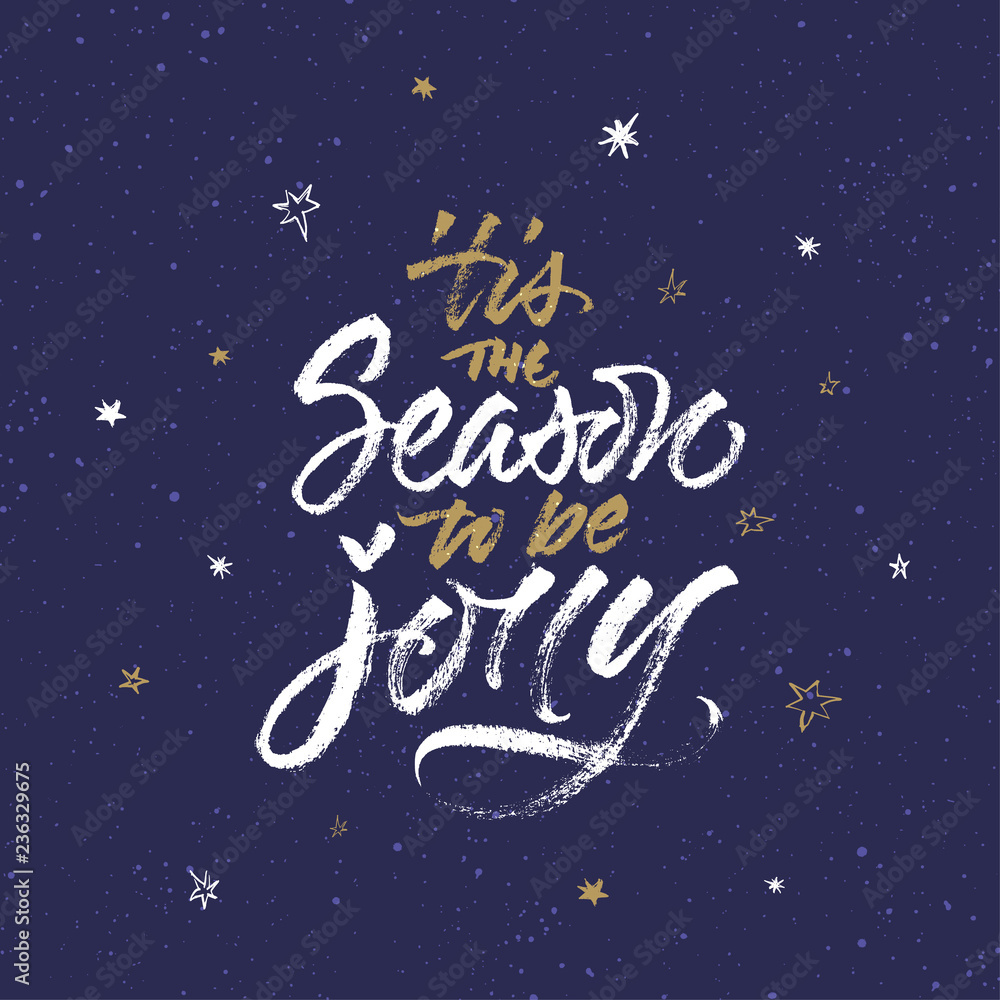 Christmas greeting card ’tis the Season to be Jolly Christmas greeting card ’tis the Season to be Jolly
