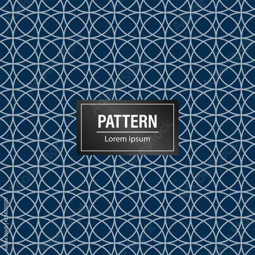 Geometric pattern background. Minimal and modern blue background