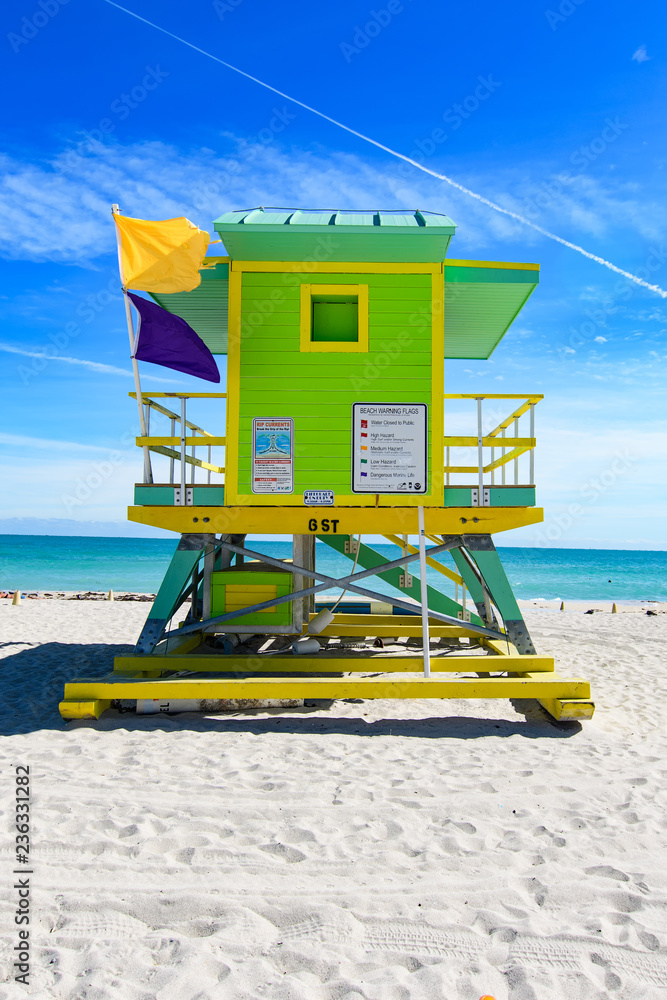 6th Street lifeguard station, Miami Beach 6th Street lifeguard station, Miami Beach