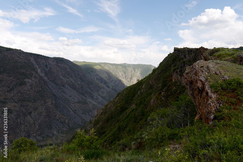 View from the pass Katu-Yaryk. Altai Republic. Siberia