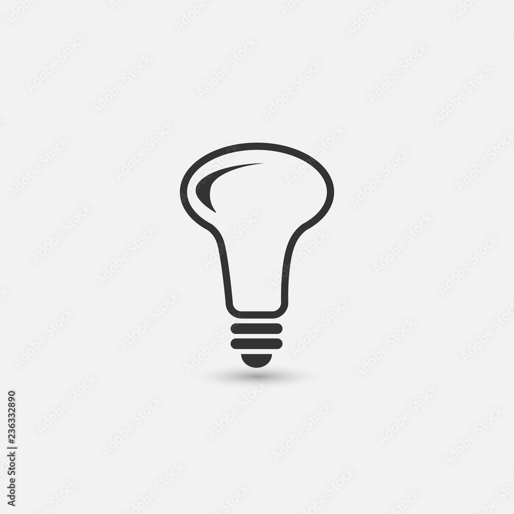 Light bulb Vector illustration. Light bulb Vector illustration.