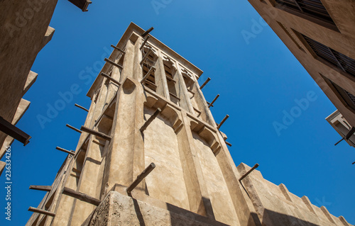 Photography traditional emirati wind tower