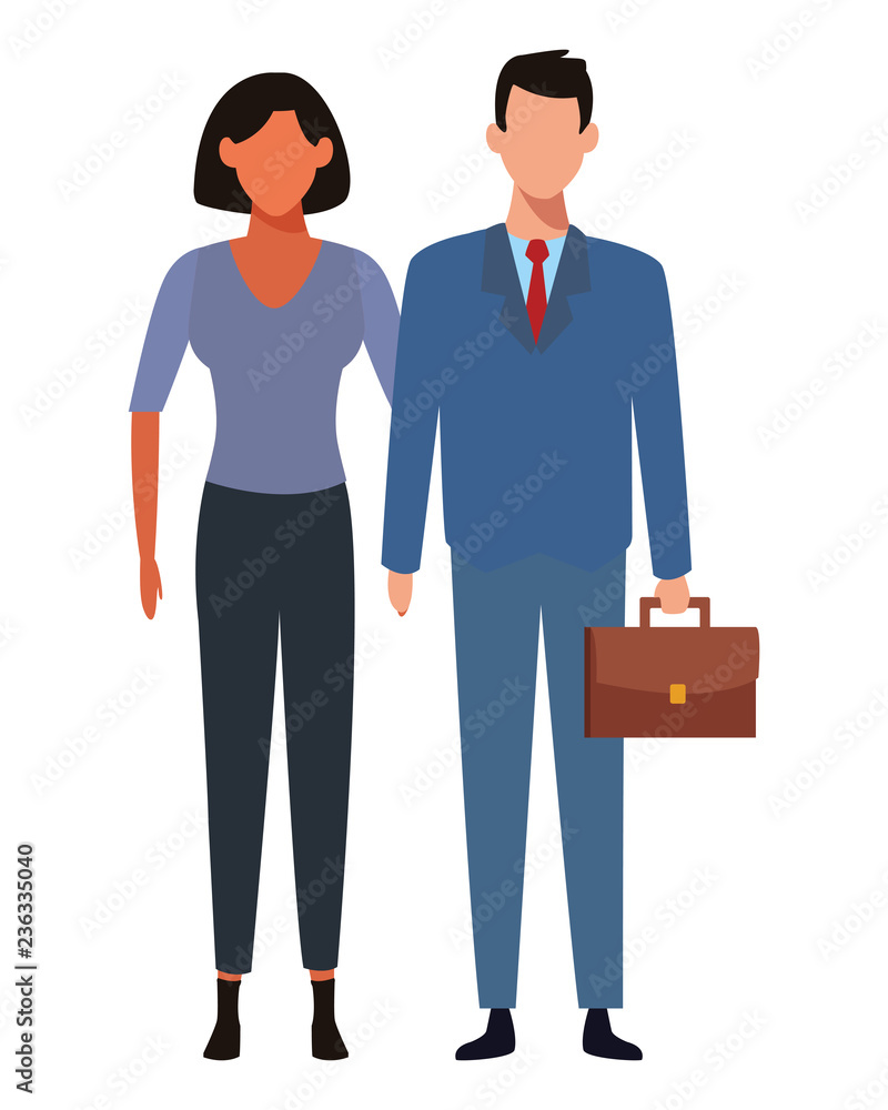 Obraz premium Jobs and occupations