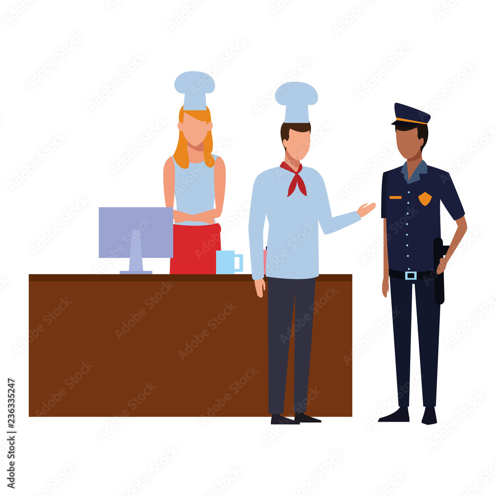 Obraz premium Chef job and occupation