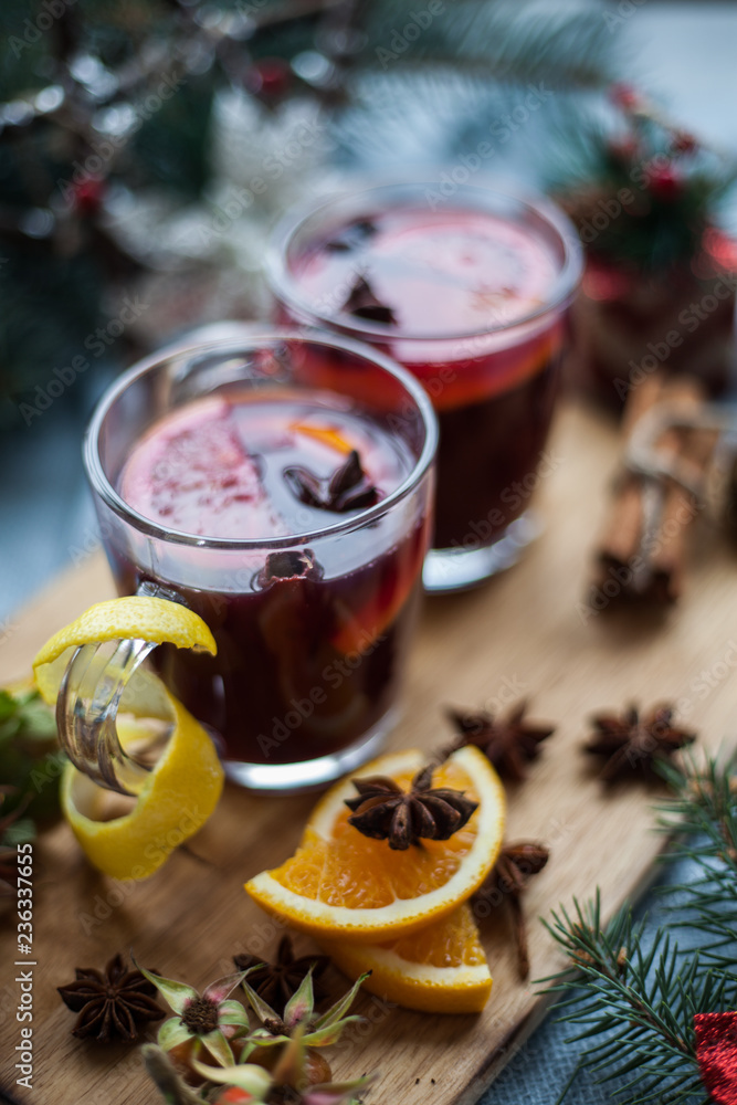 mulled wine with spices and oranges mulled wine with spices and oranges