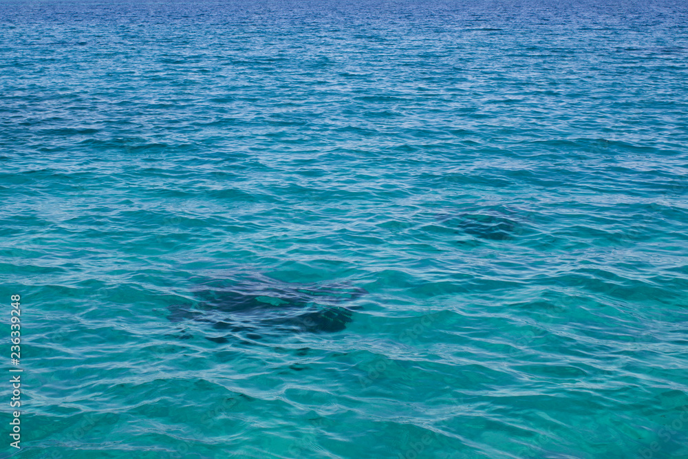 Blue sea waves. Water surface background and texture Blue sea waves. Water surface background and texture