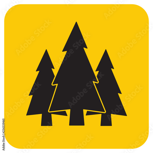 Fir Trees forest icon