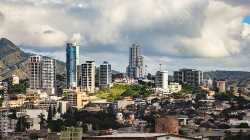 buildings in tegucigalpa honduras photo