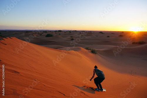 Sahara desert  sandboarding  sandboard  Morocco  Africa  desert tour