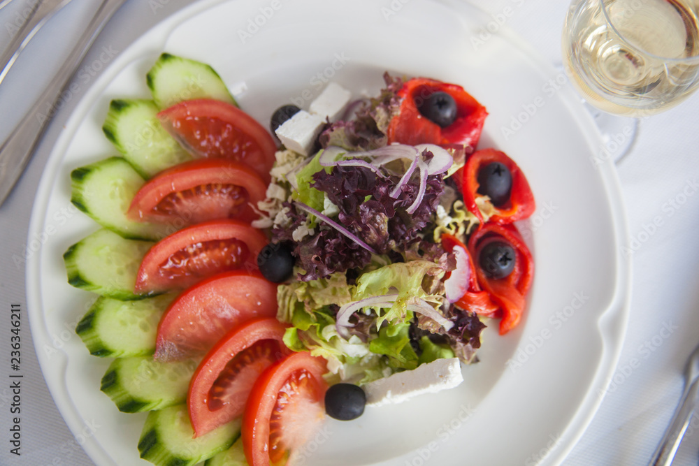 fresh vegetable salad fresh vegetable salad