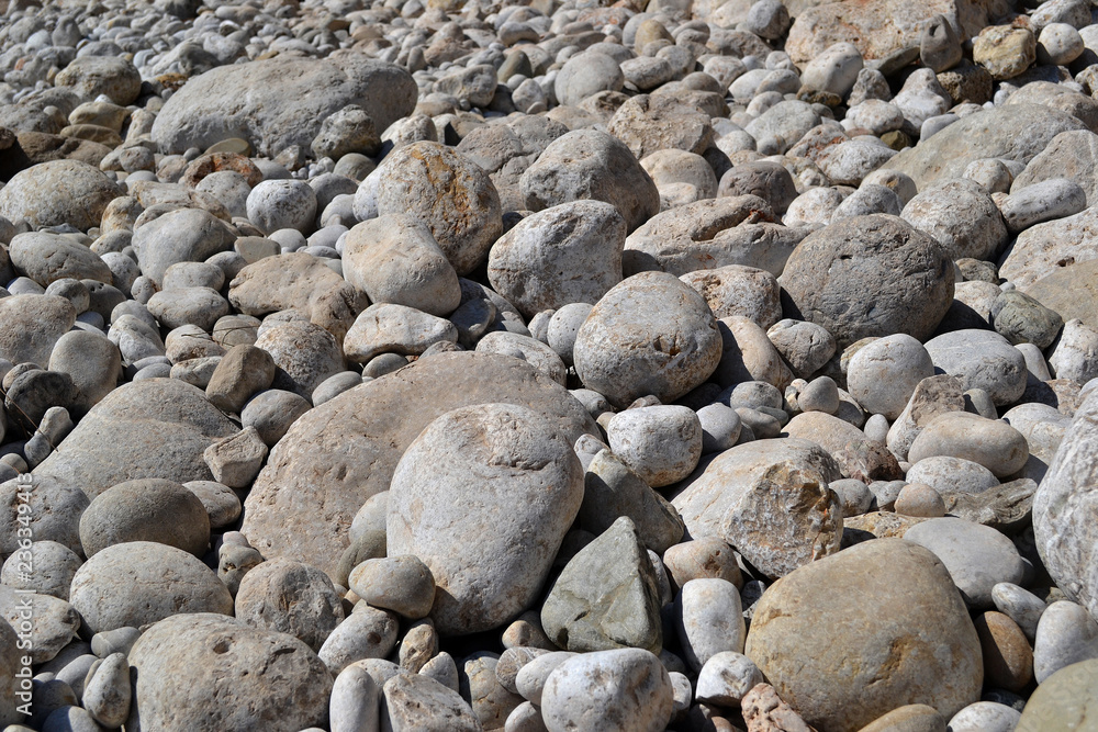 large sea stones on a beautiful Turkish beach large sea stones on a beautiful Turkish beach