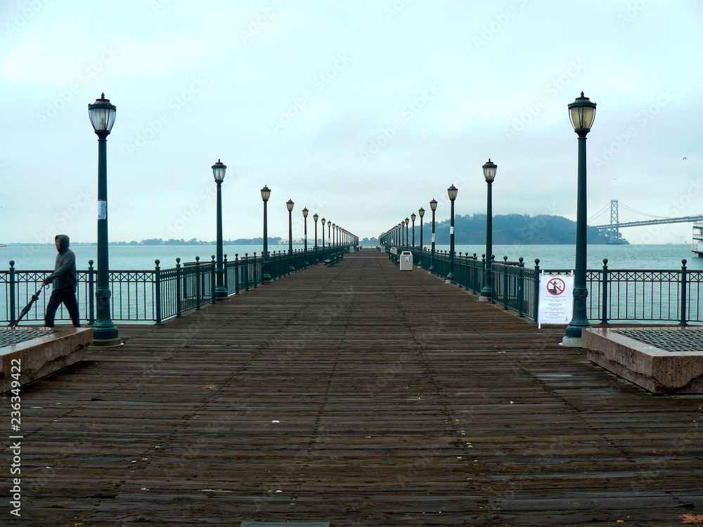Pier 7, The Embarcadero, San Francisco, Californie, Etats-Unis