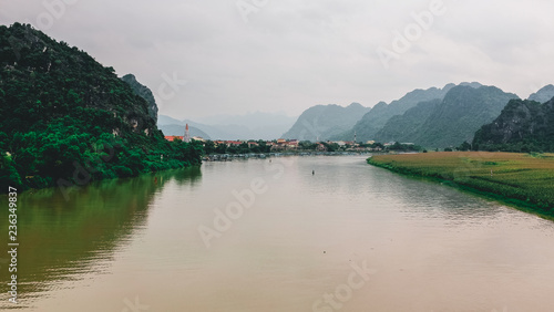 A river in Dalat, Vietnam