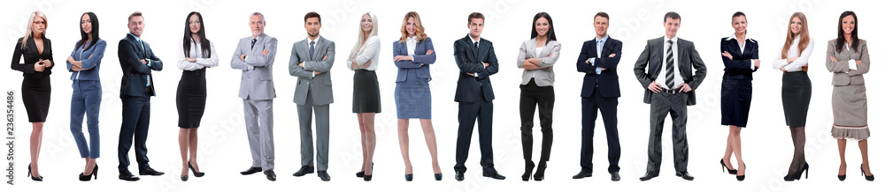 Young attractive business people - the elite business team Young attractive business people - the elite business team