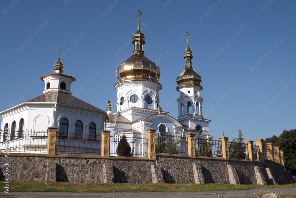 Церковь  Рождества Богородицы в селе Горбанивка. Полтавской области.