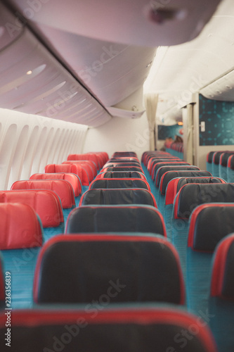 Inside a Turkish Airlines Aircraft, Seats of the plane