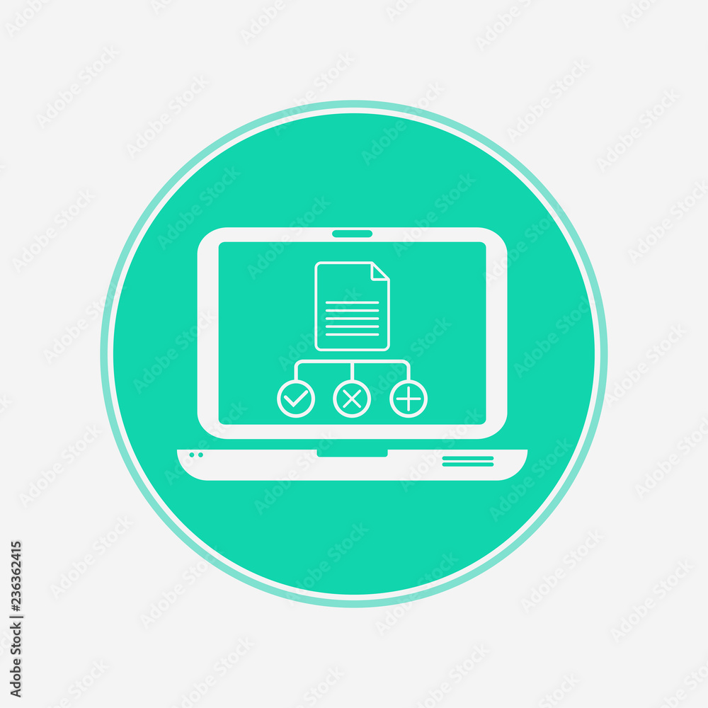 Data regulation vector icon sign symbol Data regulation vector icon sign symbol