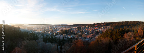 Winter view across Braunlage