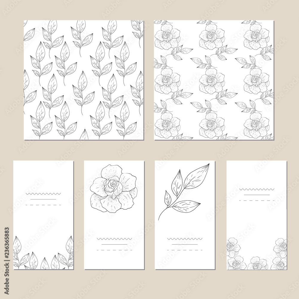 Collection of vector template label, visit cards, square greeting cards and banners with home plants, wild flowers and herbs.Business set of design templates Layout, mockup design for cosmetics. Collection of vector template label, visit cards, square greeting cards and banners with home plants, wild flowers and herbs.Business set of design templates Layout, mockup design for cosmetics.