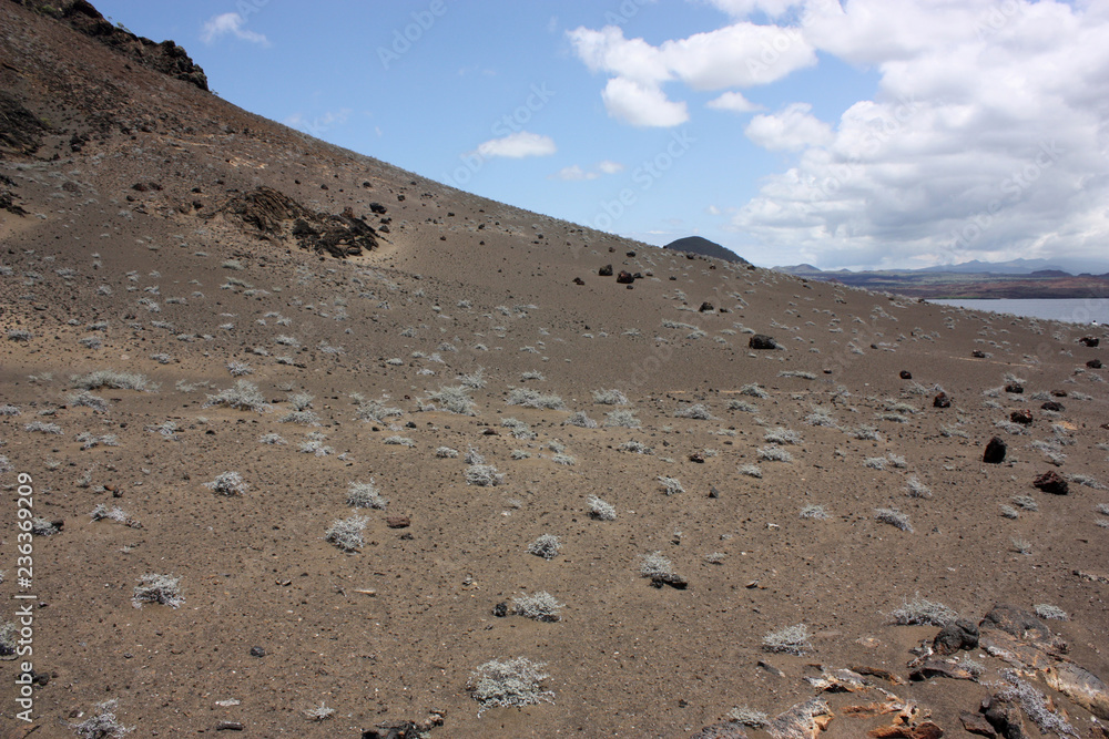 Obraz na plátně Tipica montagna delle Galapagos, Isola di Bartolomè