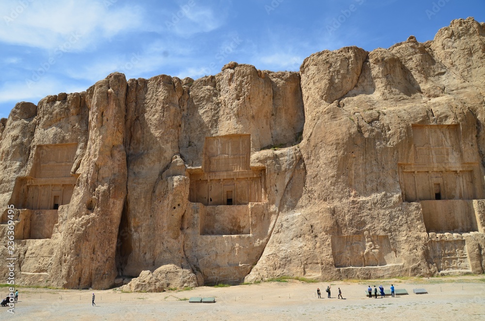 Tombe e Bassorilievo necropoli persiana
