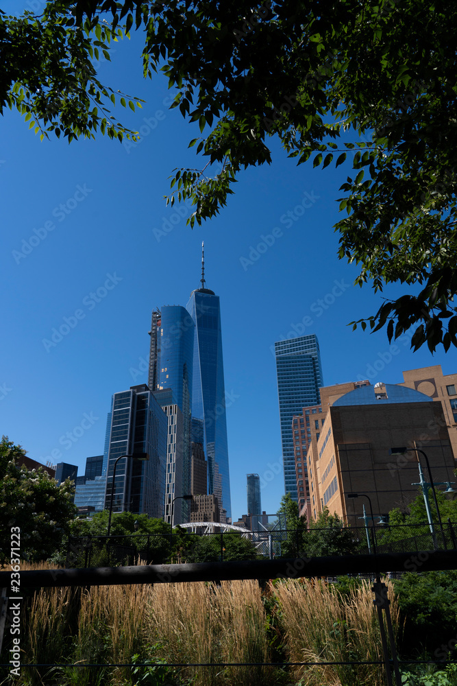 Naklejka premium New York - Manhattan