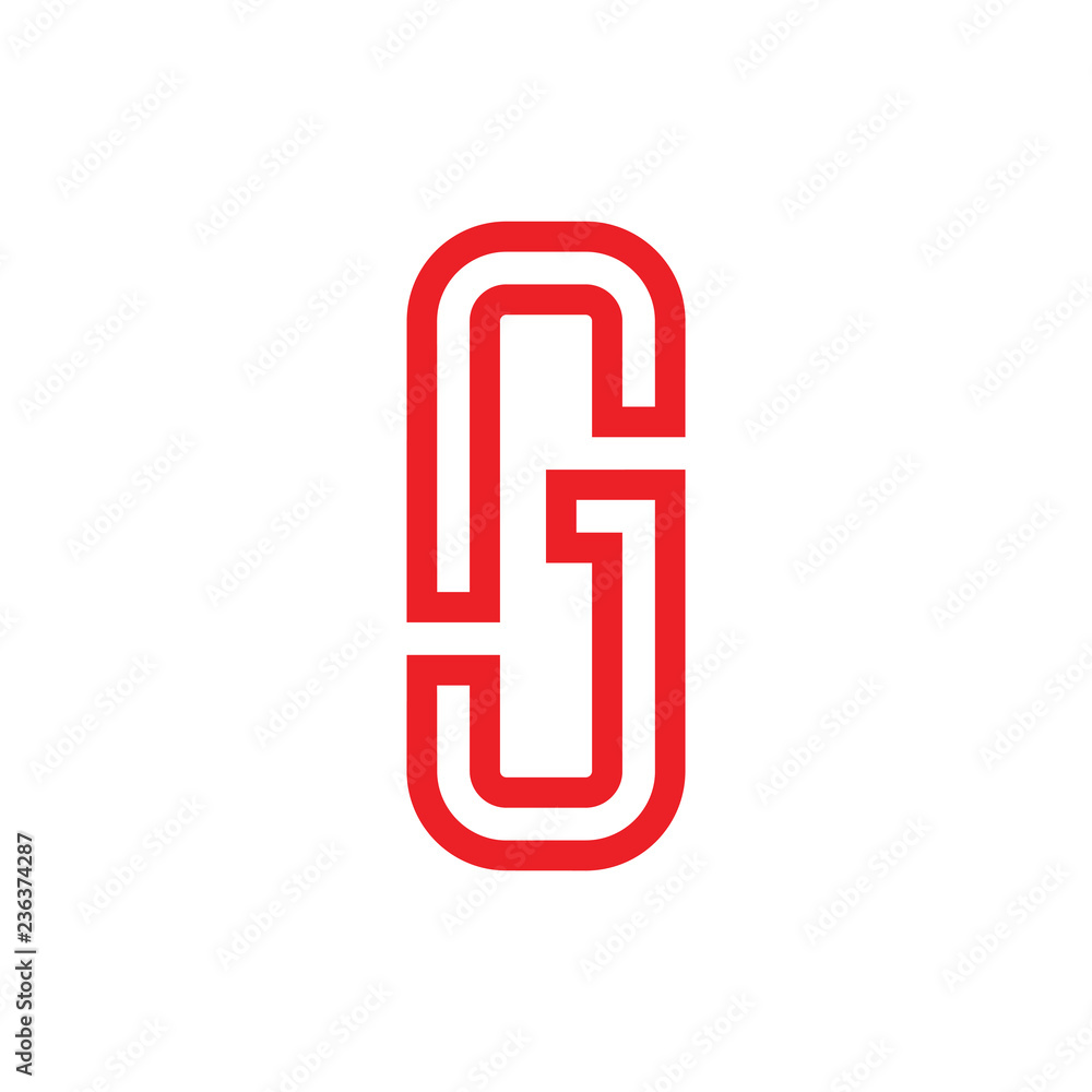 letter g stripes geometric line art brand vector letter g stripes geometric line art brand vector