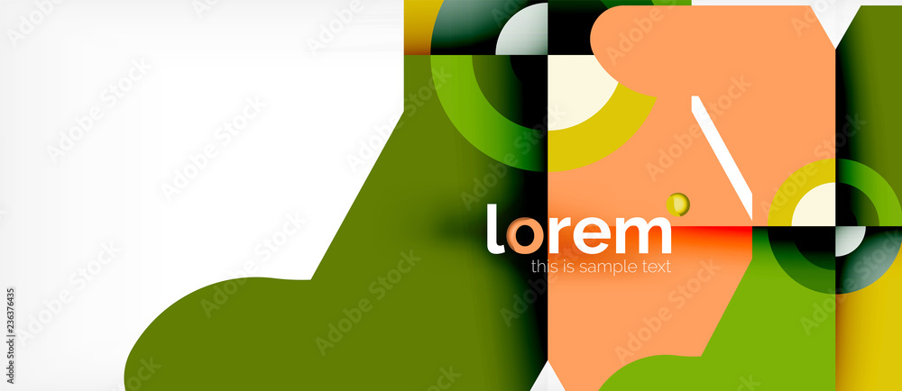 Abstract round elements composition background, organic design Abstract round elements composition background, organic design