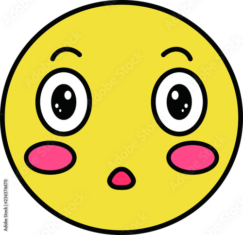 Pop Funny cute emoticon
