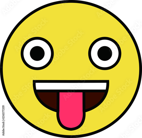 Pop Funny cute emoticon
