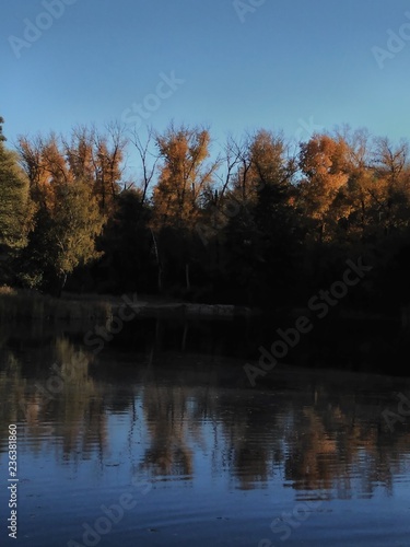 lake in autumn