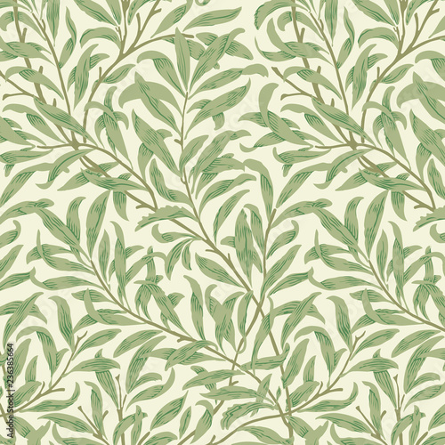 Willow Bough by William Morris  1834-1896 . Original from the MET Museum. Digitally enhanced by rawpixel.