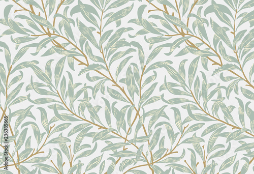 Willow Bough by William Morris (1834-1896). Original from the MET Museum. Digitally enhanced by rawpixel.