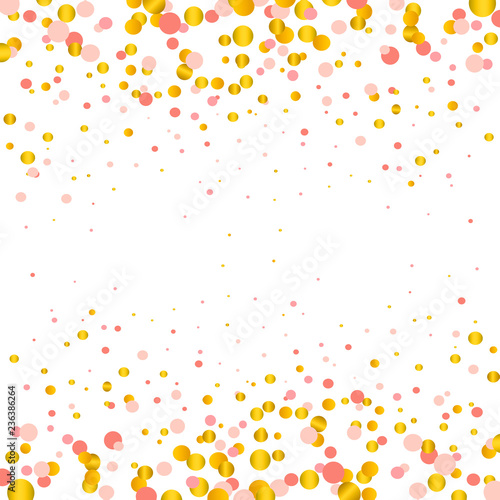 Colorful confetti background explosion vector