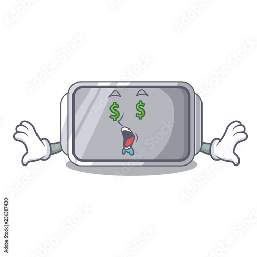 Money eye Narrow baking tray with layer cartoon