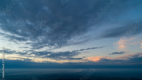 Panorama of clouds at sunset © Vidima studio MAX