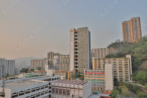Canvas Print Lai King  at Kwai Tsing at hong kong