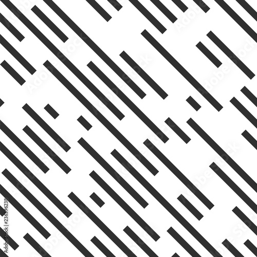 Dashed diagonal background. Seamless vector pattern.