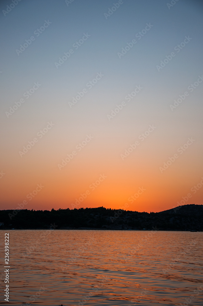 Sunset in croatia Sunset in croatia